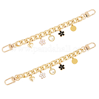 Shop UNICRAFTALE 2Pcs Bag Extender Chains Alloy Purse Chain Strap 120mm  Antique Golden Crossbody Shoulder Bag Strap Extender Chains with Swivel Eye  Bolt Snap Hook for Bag Straps Replacement Accessories for Jewelry