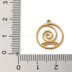 Anhänger aus Edelstahl 304&nbsp;STAS-O005-18G