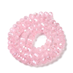 Запекание гальванических нитей стеклянных бусин&nbsp;LS-DGLA-A039-J6MM-B15