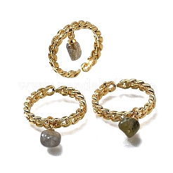 Bagues de manchette en laiton pour femmes&nbsp;RJEW-Z085-03G-06
