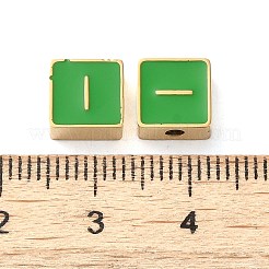 Эмалированные бусины из нержавеющей стали 304&nbsp;STAS-L022-293G-I