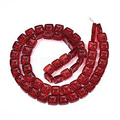 Прозрачные стеклянные бусины GLAA-N012-01B