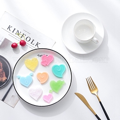 Силиконовые Молды для пищевых продуктов в форме сердца DIY-F044-14