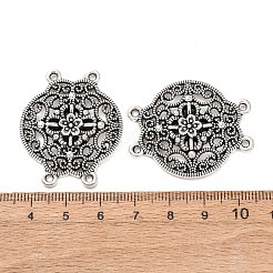 Tibetischen Stil Legierung Multi-Strang-Verbinder&nbsp;FIND-C094-01AS