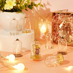 Крышка стеклянного купола 12 шт. DJEW-BC0001-21