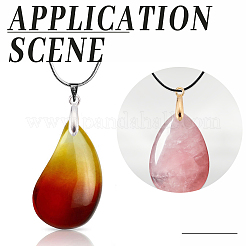 40 шт. 2-цветная стойка с покрытием из экологически чистой латуни для колки льда KK-FH0004-07