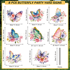ПП пластиковый садовый кол DIY-WH0652-004