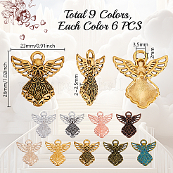 54шт 9 стиля подвески из сплава в тибетском стиле&nbsp;FIND-GA0005-47