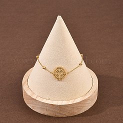 Браслеты из нержавеющей стали 304 для женщин BJEW-G755-02G