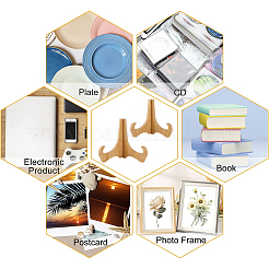 Бамбуковые мольберты для фоторамки ODIS-WH0061-94