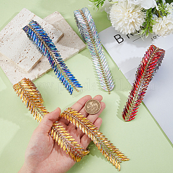 4 шт. 4-х цветные цепочки из смоляных страз RB-NB0001-26