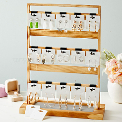 200шт бумажные серьги дисплей карты CDIS-CN0001-02C