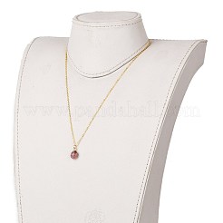 Colliers de pierres précieuses Pendentif naturelles et synthétiques&nbsp;NJEW-JN03228