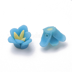 Polimero a mano perline fiore argilla&nbsp;X-CLAY-S089-09