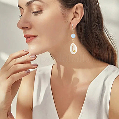 24 шт. 6 стиля подвески из натуральной ракушки каури PALLOY-SC0004-43