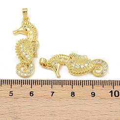 Colgante micropavé cubic zirconia de latón&nbsp;KK-F908-24G