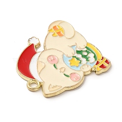 Noël alliage thème pendentifs émail&nbsp;ENAM-A142-01C
