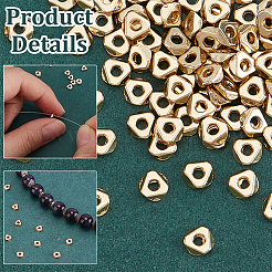 80 шт. Латунные дистанционные бусины&nbsp;KK-PH0011-08