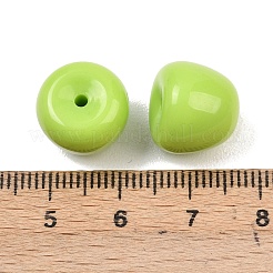 Непрозрачные акриловые бусины&nbsp;OACR-G060-01B