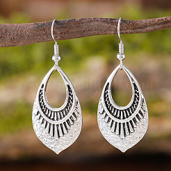 Серьги-подвески из цинкового сплава в богемном стиле&nbsp;FS-WGC0FA3-01