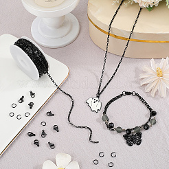 DIY 304 Edelstahl Ketten Halsketten/Armbänder Herstellungssets&nbsp;DIY-SP0003-51B