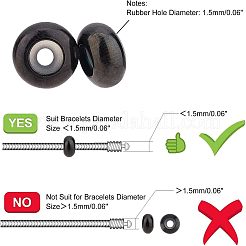 20 шт. 202 бусины из нержавеющей стали STAS-UN0025-15