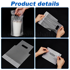 100 Stück HDPE-Getränketräger-Verpackungsbeutel für die Lieferung&nbsp;ABAG-WH0039-71A