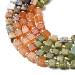 Нити бусин из натурального хаулита G-H333-03I