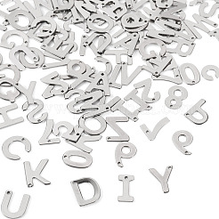144 шт. 36 шт. подвески из нержавеющей стали с цифрой 0~9 и буквой a~z&nbsp;STAS-TA0003-12