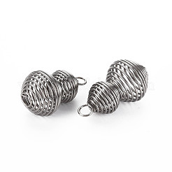 Anlaufgeschützte Anhänger aus 304er Edelstahl&nbsp;LS-STAS-N095-065A