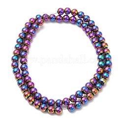 Electroplate non magnetici ematite Perle sintetiche fili&nbsp;G-E602-04
