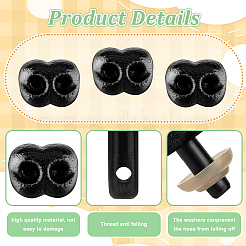 60 шт. пластиковые защитные носики DIY-GA0006-62C