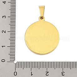 Ионное покрытие (ip) 304 нержавеющая сталь подвеска со стразами&nbsp;STAS-D112-11AG