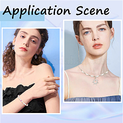 60шт 2 цвета латунные бусины&nbsp;KK-BBC0022-42