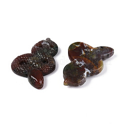 Натуральный индийский агат кобра дисплей украшение&nbsp;G-N348-05E