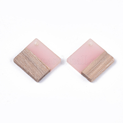 Подвески из смолы и ореха&nbsp;RESI-S358-53B