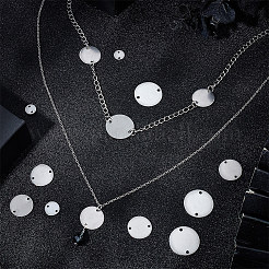 80 шт. 4 стиля 201 подвески-соединители из нержавеющей стали STAS-UN0052-74