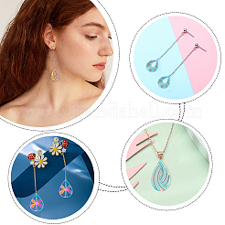 Филигранные подвески из нержавеющей стали с вакуумным покрытием PVD 201 STAS-UN0012-50