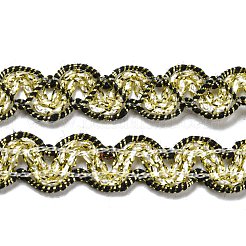 Волнистая кружевная отделка из полиэстера&nbsp;OCOR-K007-04A