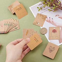 140 pz. 7 carte espositive per gioielli in carta stile&nbsp;CDIS-SC0001-05