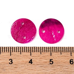 Окрашенные распылением подвески из натуральной ракушки акойя BSHE-S304-17B