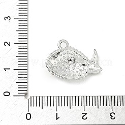 Подвески из сплава и страза&nbsp;PALLOY-P313-12A-P