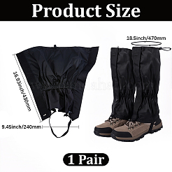 Polyester-Schneefußabdeckungen&nbsp;AJEW-GF0013-88A