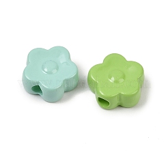 Непрозрачные акриловые бусины OACR-H058-10