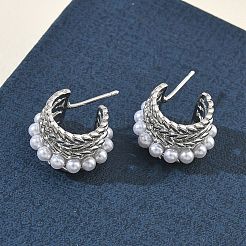 Boucles d'oreilles en laiton pour femmes&nbsp;EJEW-A168-19P