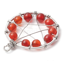 Подвески из бусин из медной проволоки&nbsp;PALLOY-JF02804