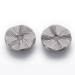 Сплавочные овальные бусины тибетского стиля  EA11936Y-B