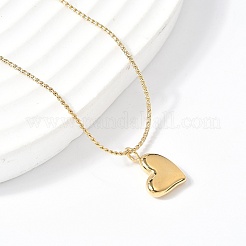 Ожерелья с подвесками из нержавеющей стали 304 для женщин NJEW-U040-02B-G