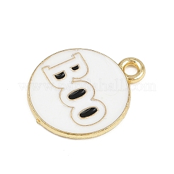 Подвески из сплава с эмалью на тему Хэллоуина&nbsp;ENAM-P259-02A-G01