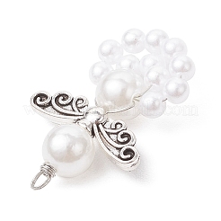Абс пластмассовые жемчужные подвески PALLOY-JF03731